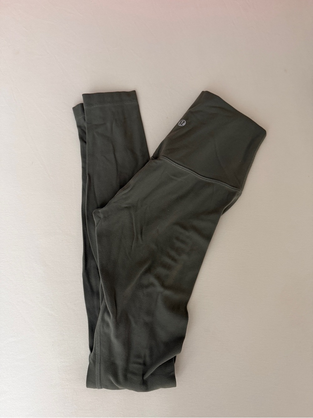 lululemon align muted olive-green leggings